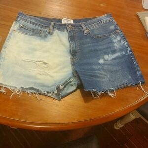 DIY Levi's Shorts. UNISEX SIZE 34 WAIST .